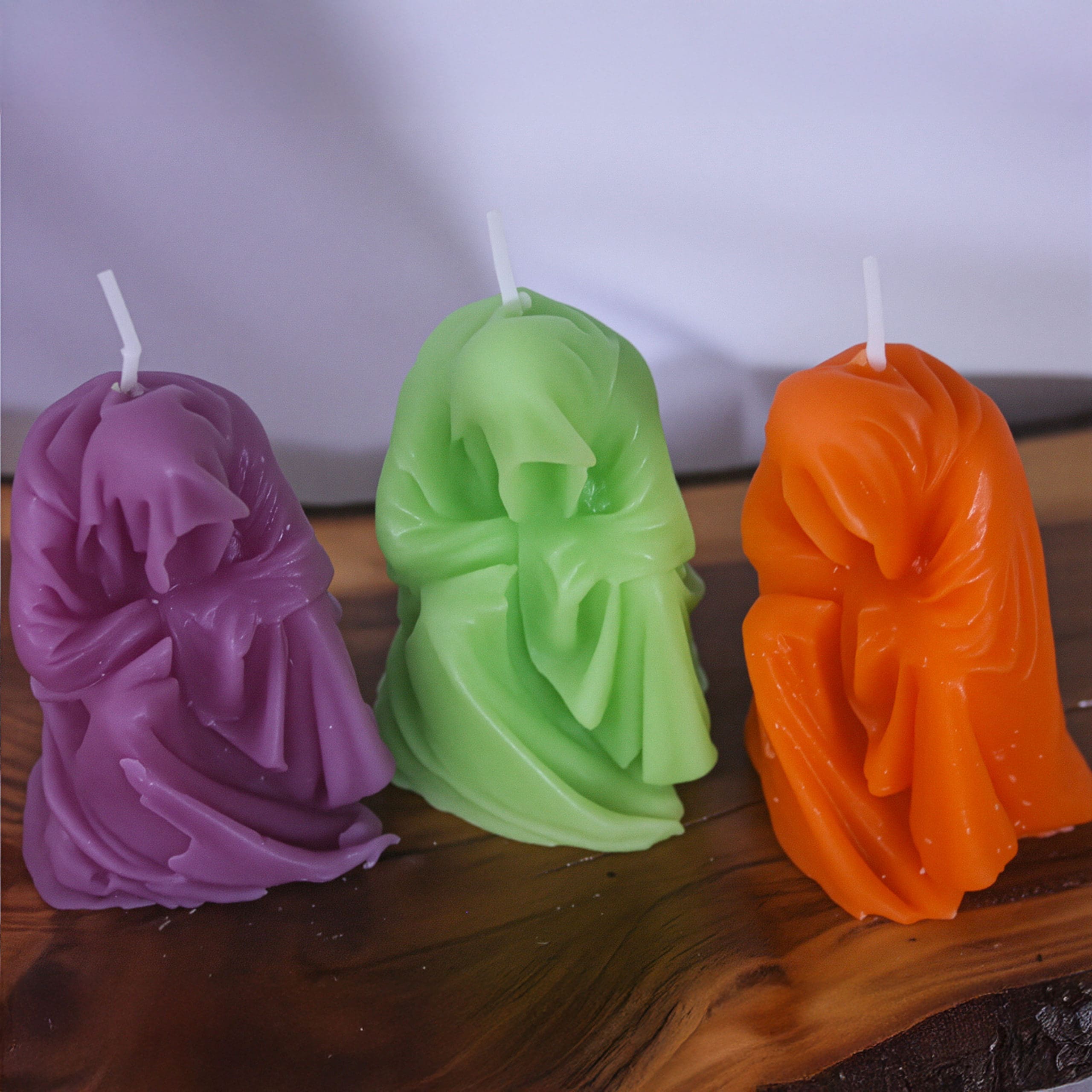 Halloween Grim Reaper Candles