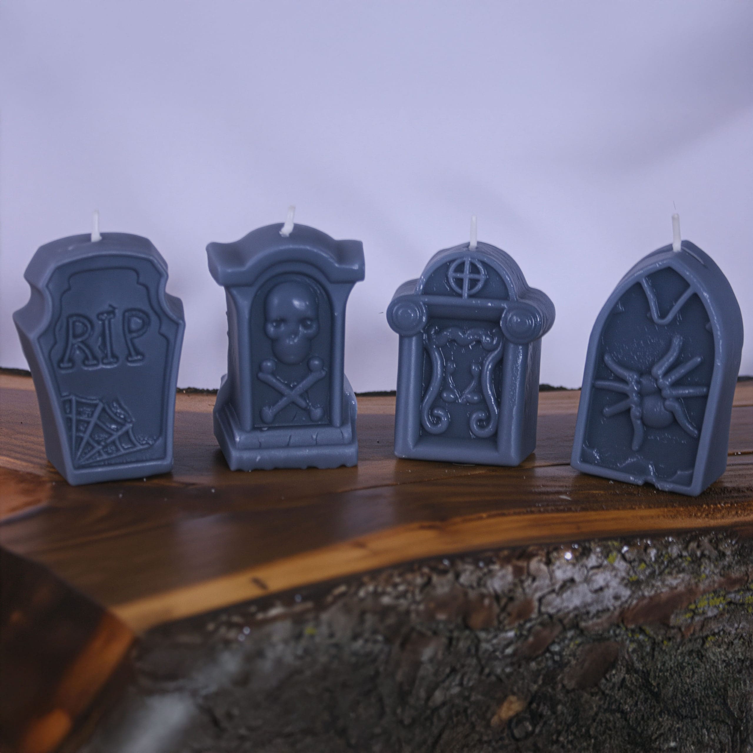 Hallowwwen Grave Candles